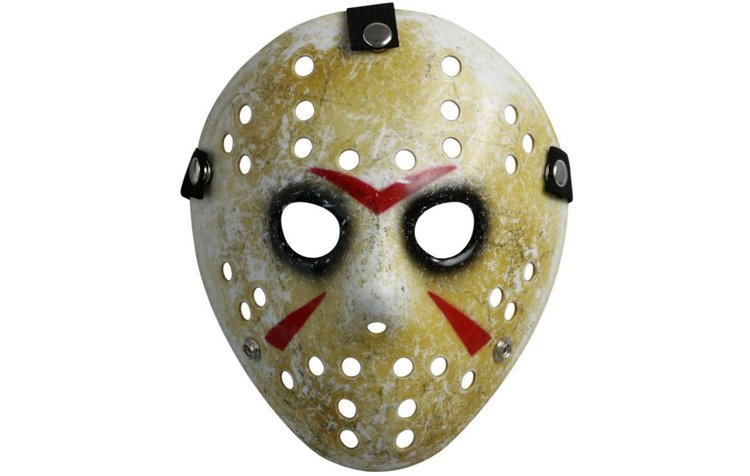 Masque de Jason dans Vendredi 13 pour un déguisement Halloween