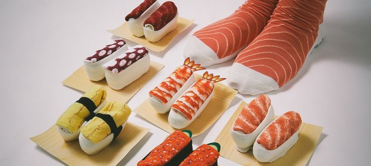 Chaussettes sushi & maki